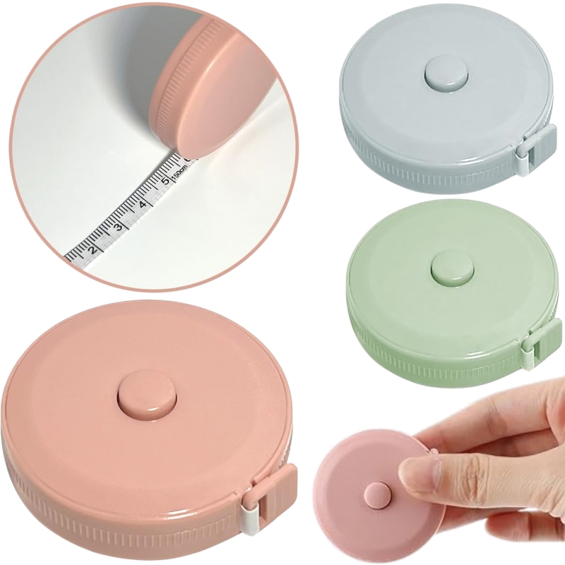 1.5M Mini Tape Measure Dual Si - Sewing Recycling ulasan dan harga