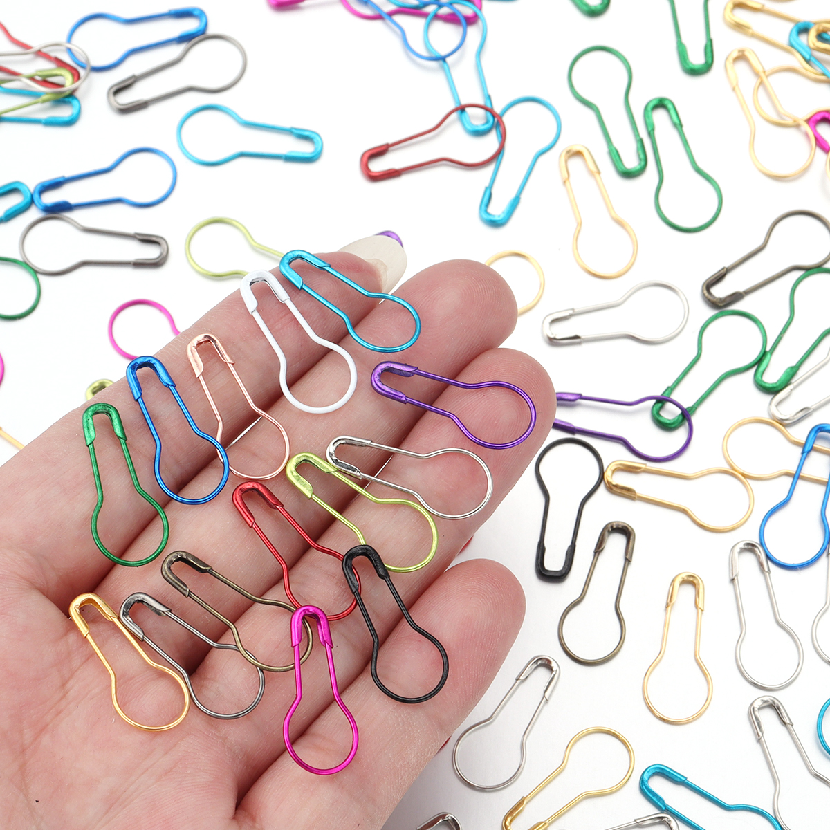 200Pcs/Lot Metal Pins Crochet  - Sewing Art ulasan dan harga