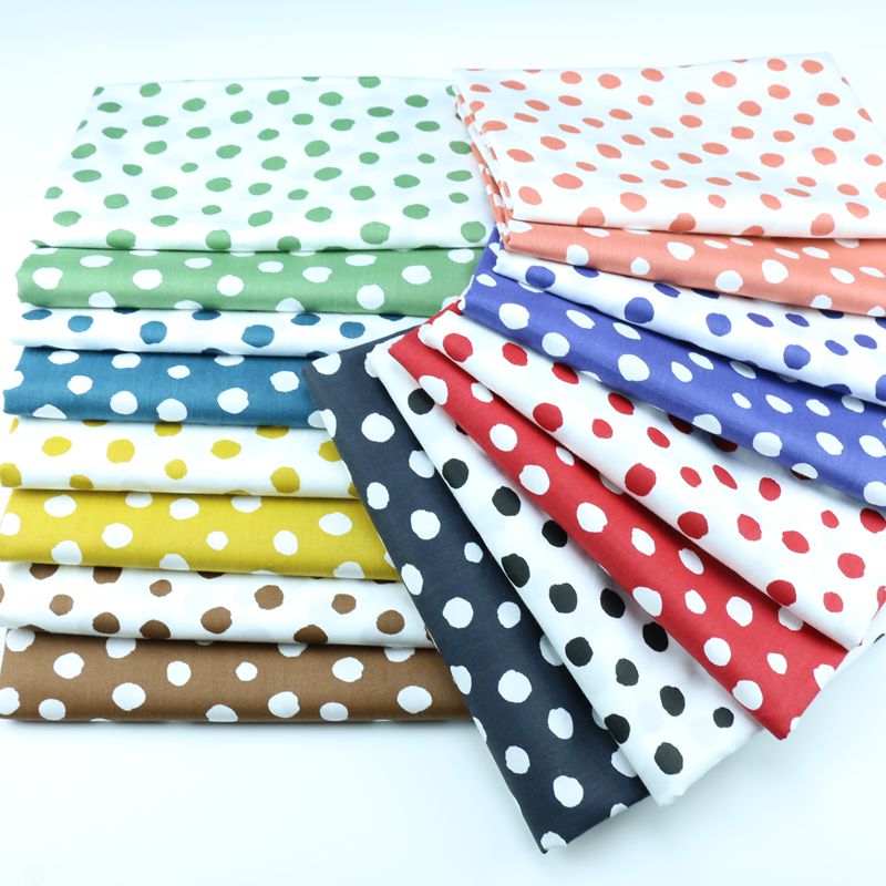 160x50cm, Fashionable Polka Do - Sewing Tweed Fabric ulasan dan harga
