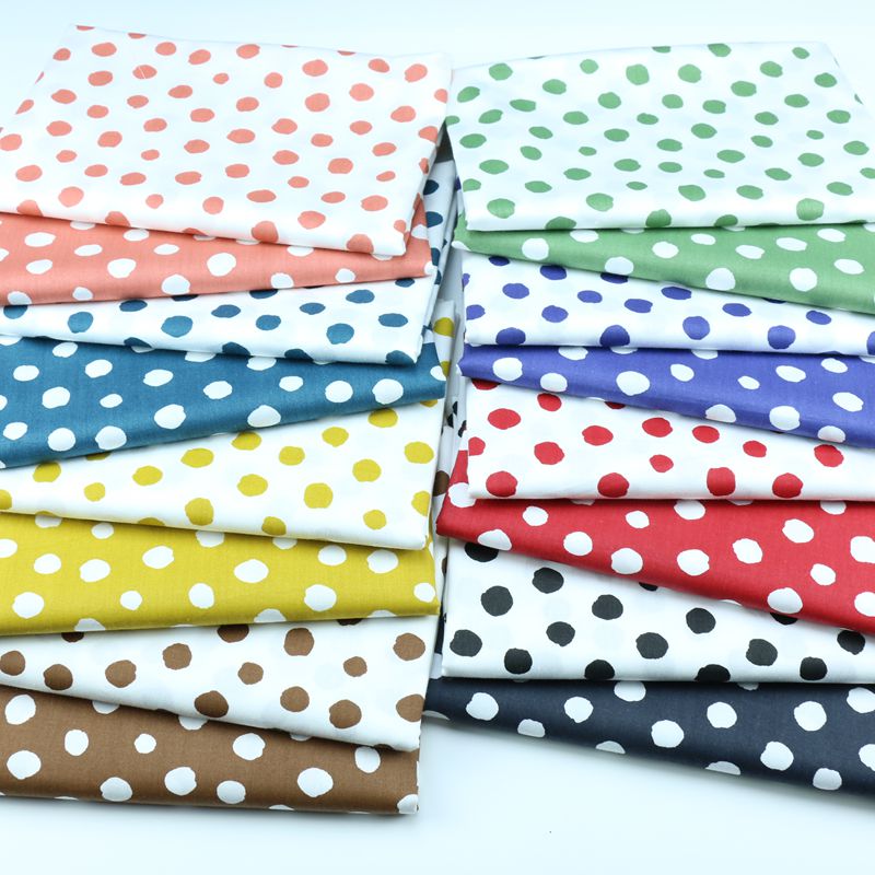 160x50cm, Fashionable Polka Do - Sewing Tweed Fabric ulasan dan harga