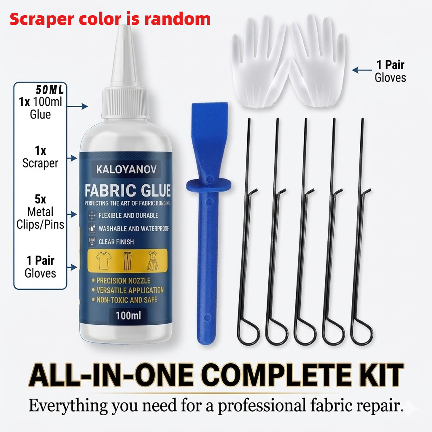KALOYANOV Permanent Fabric Glu - Sewing Repair ulasan dan harga