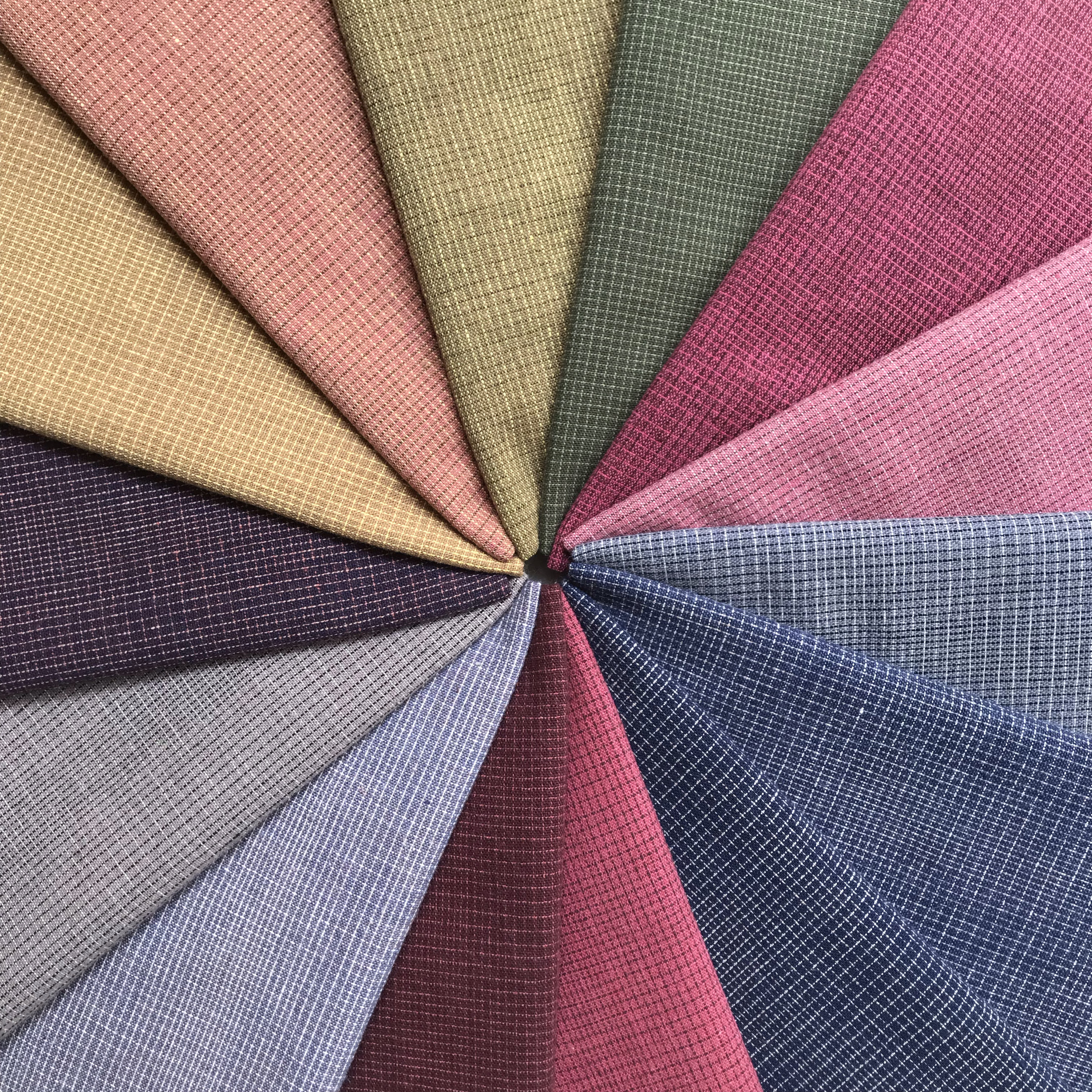 Japanese Yarn-Dyed Sewing Fabr - Sewing Tweed Fabric ulasan dan harga