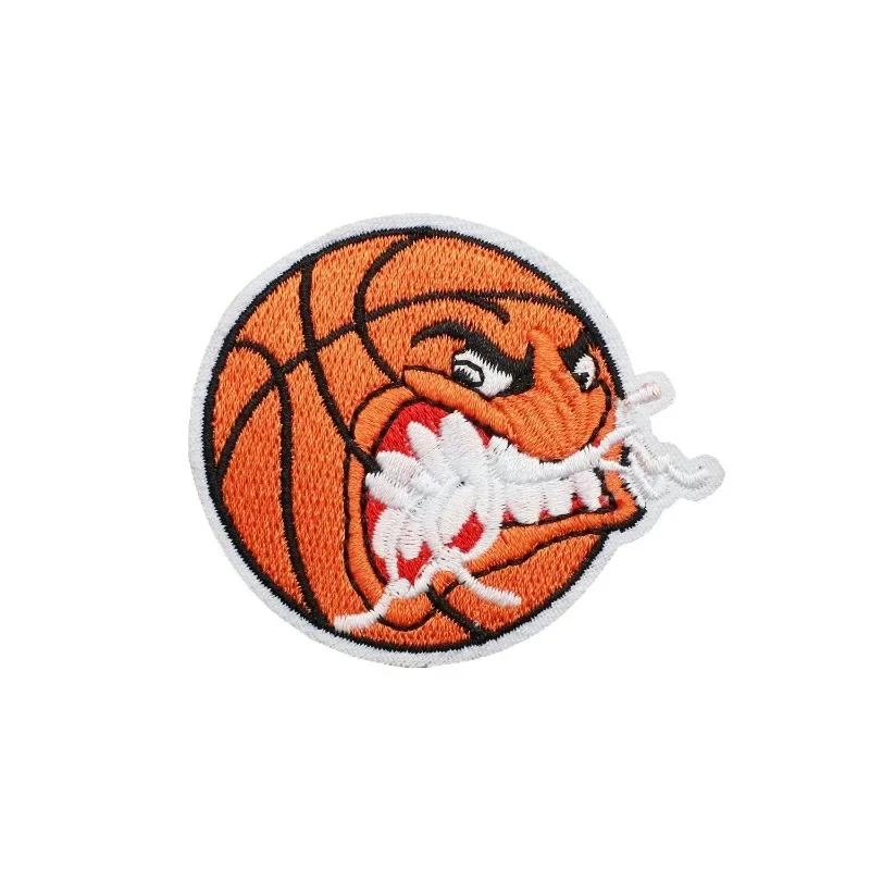 Basketball Embroidery Cloth St - Sewing Label ulasan dan harga