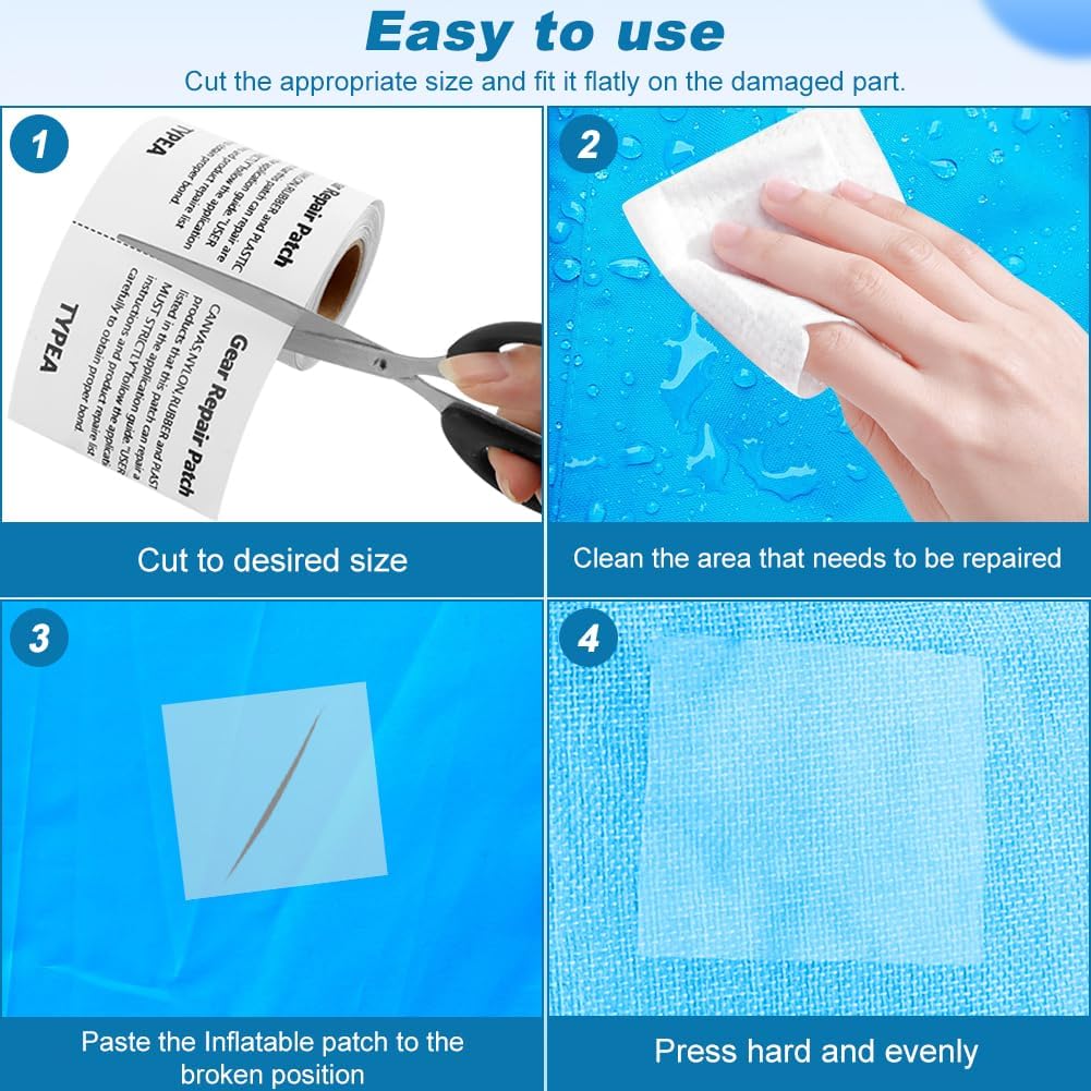 1 Roll Transparent Waterproof  - Sewing Repair ulasan dan harga
