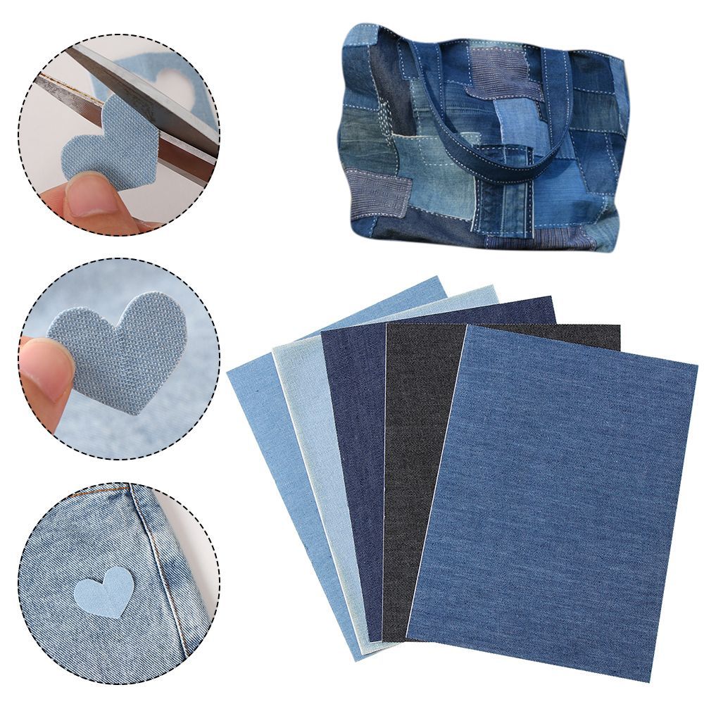 Jean Patches Jeans Repair Patc - Sewing Repair ulasan dan harga