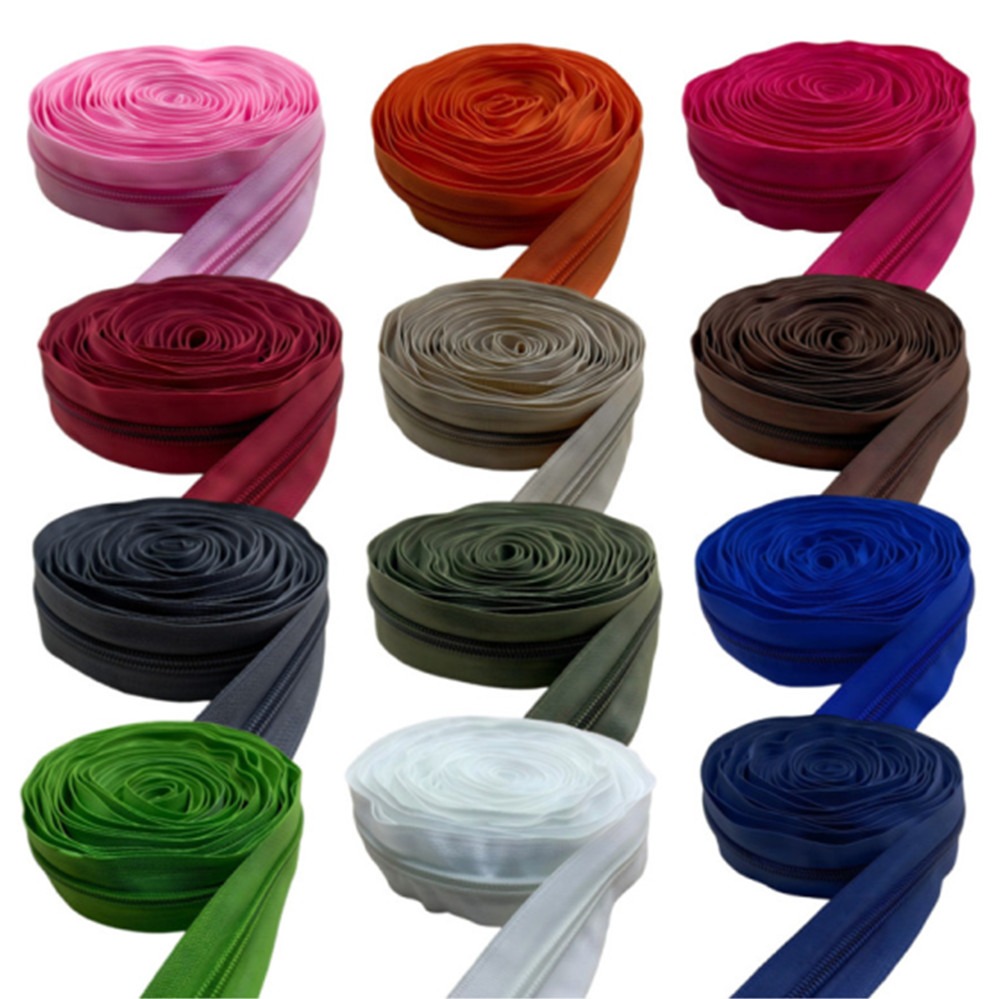 5# 1/2/3/5/10 Meters Long Nylo - Textile Sewing Factory ulasan dan harga