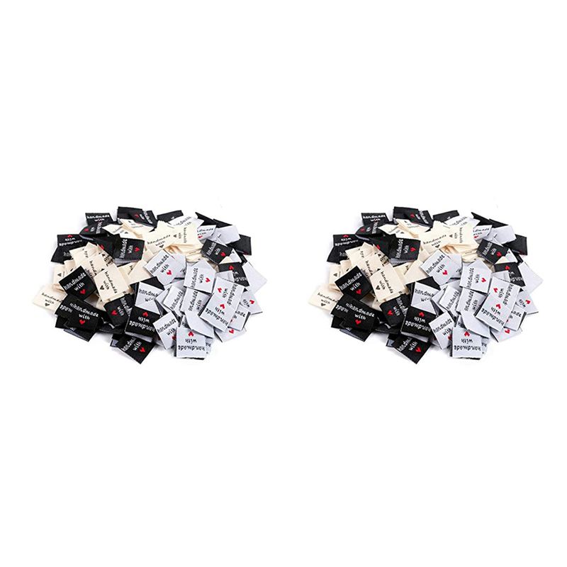 A02M-300 Pcs Handmade Sew-On W - Sewing Label ulasan dan harga