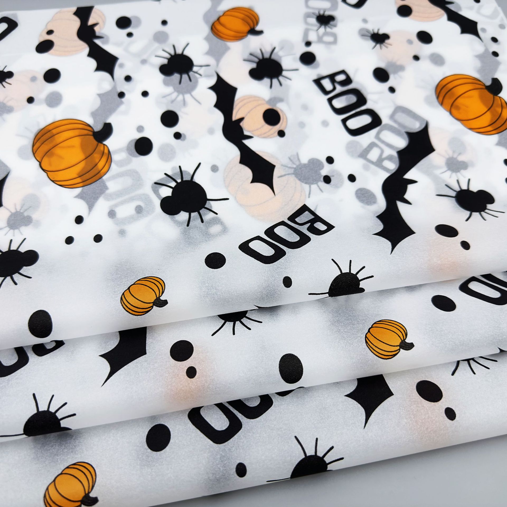 30 Sheets Halloween Tissue Pap - Pattern Tissue Paper ulasan dan harga