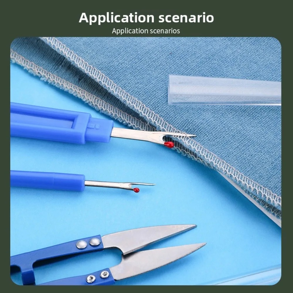 Blue Sewing Kit 5Pcs Thread Ri - Sewing Repair ulasan dan harga