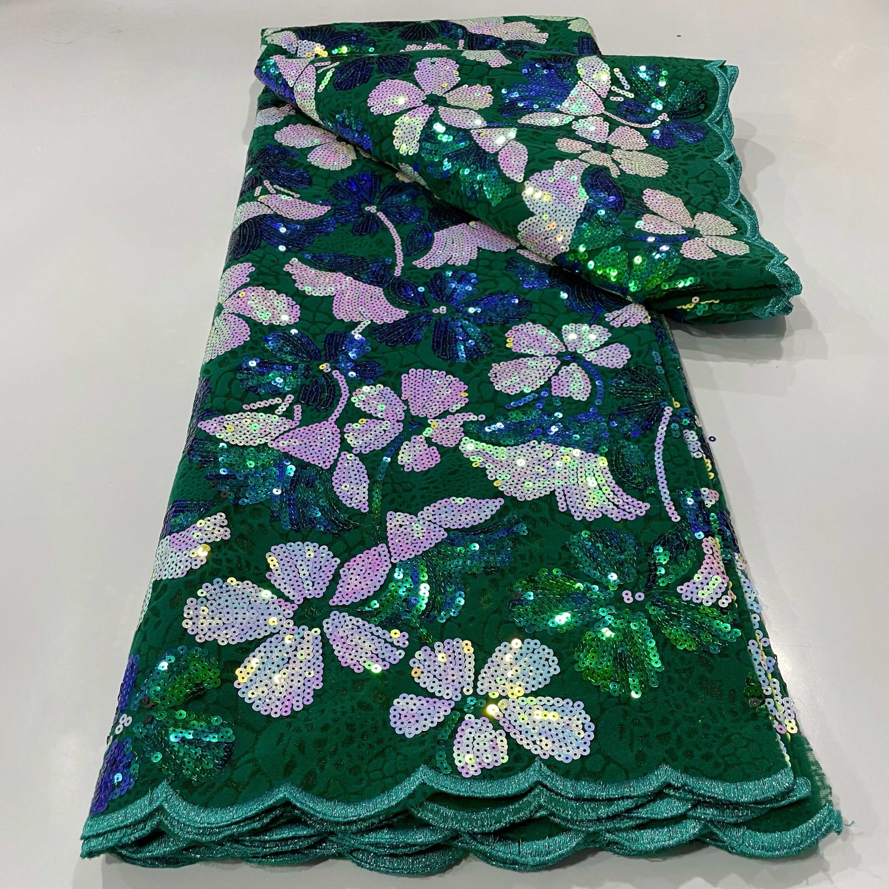 African Lace Fabric High Quali - Sewing Velvet Fabric ulasan dan harga