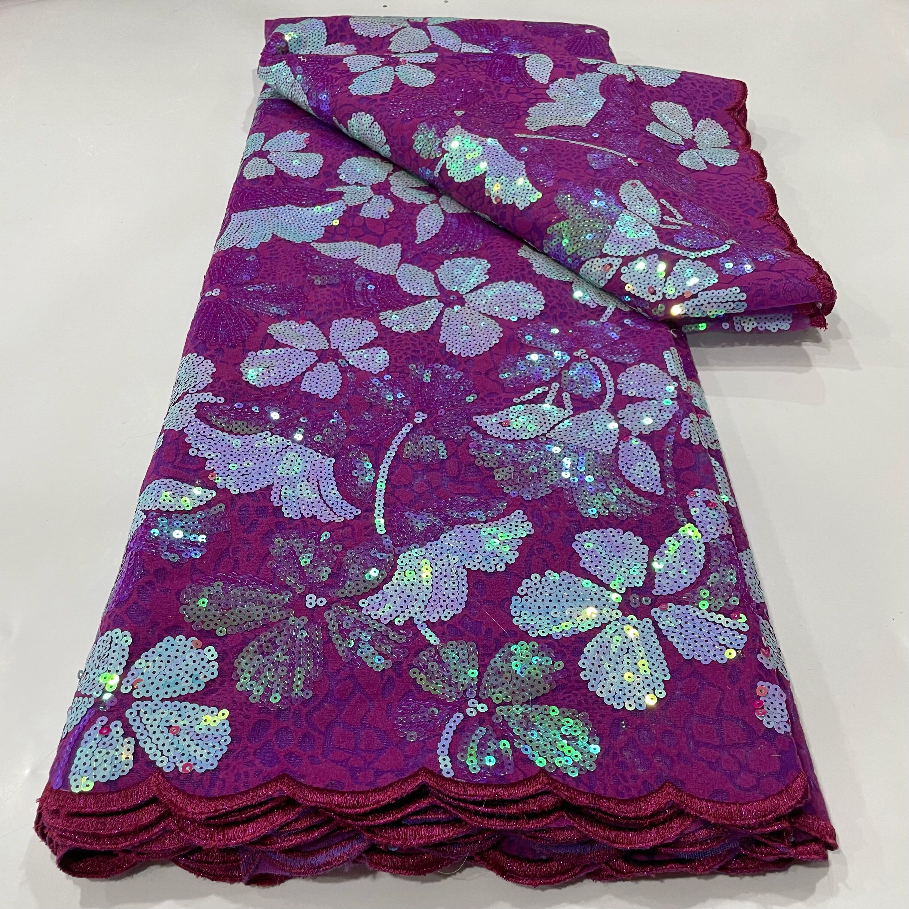 African Lace Fabric High Quali - Sewing Velvet Fabric ulasan dan harga