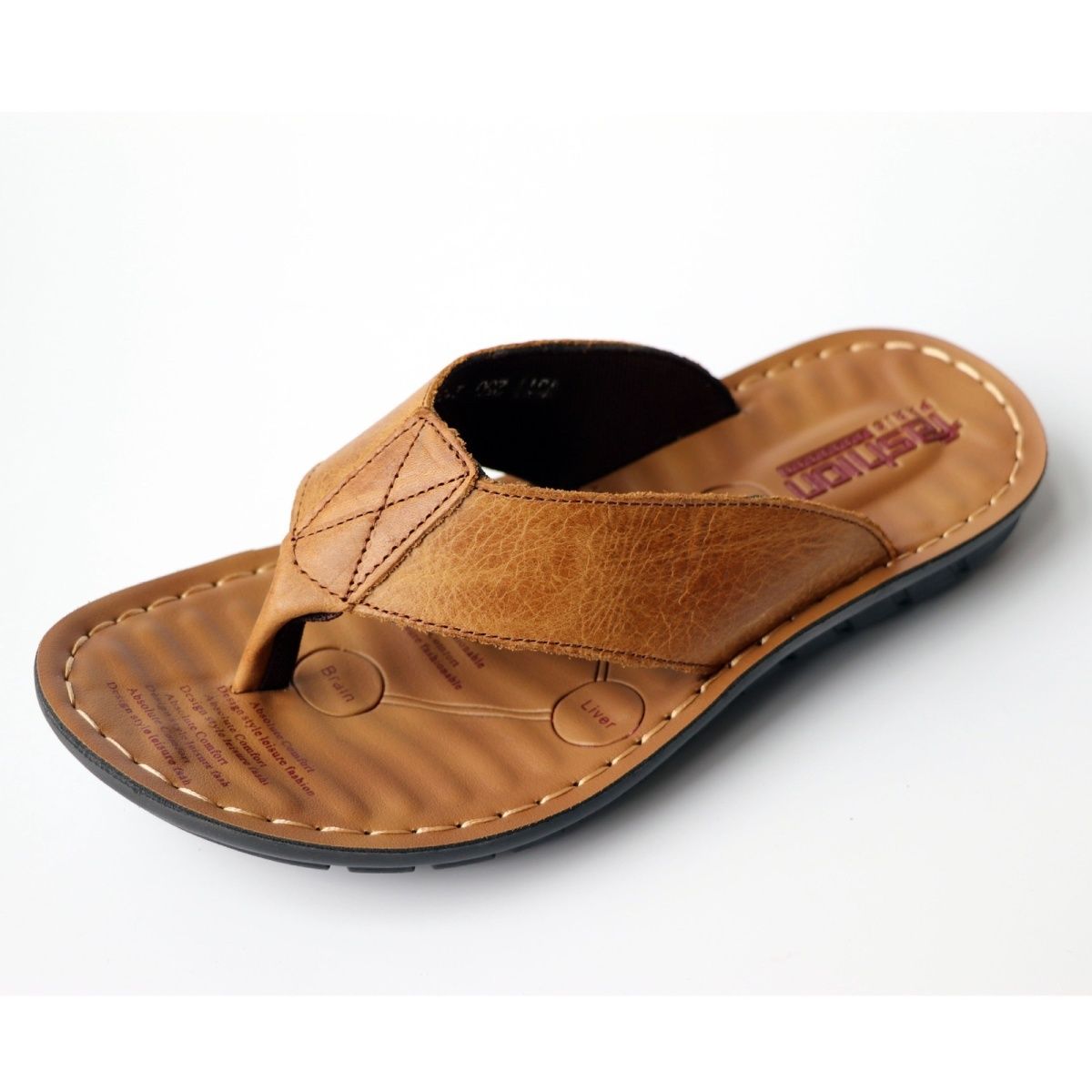 Summer Shoes Men Slippers Genu - Sewing Net ulasan dan harga