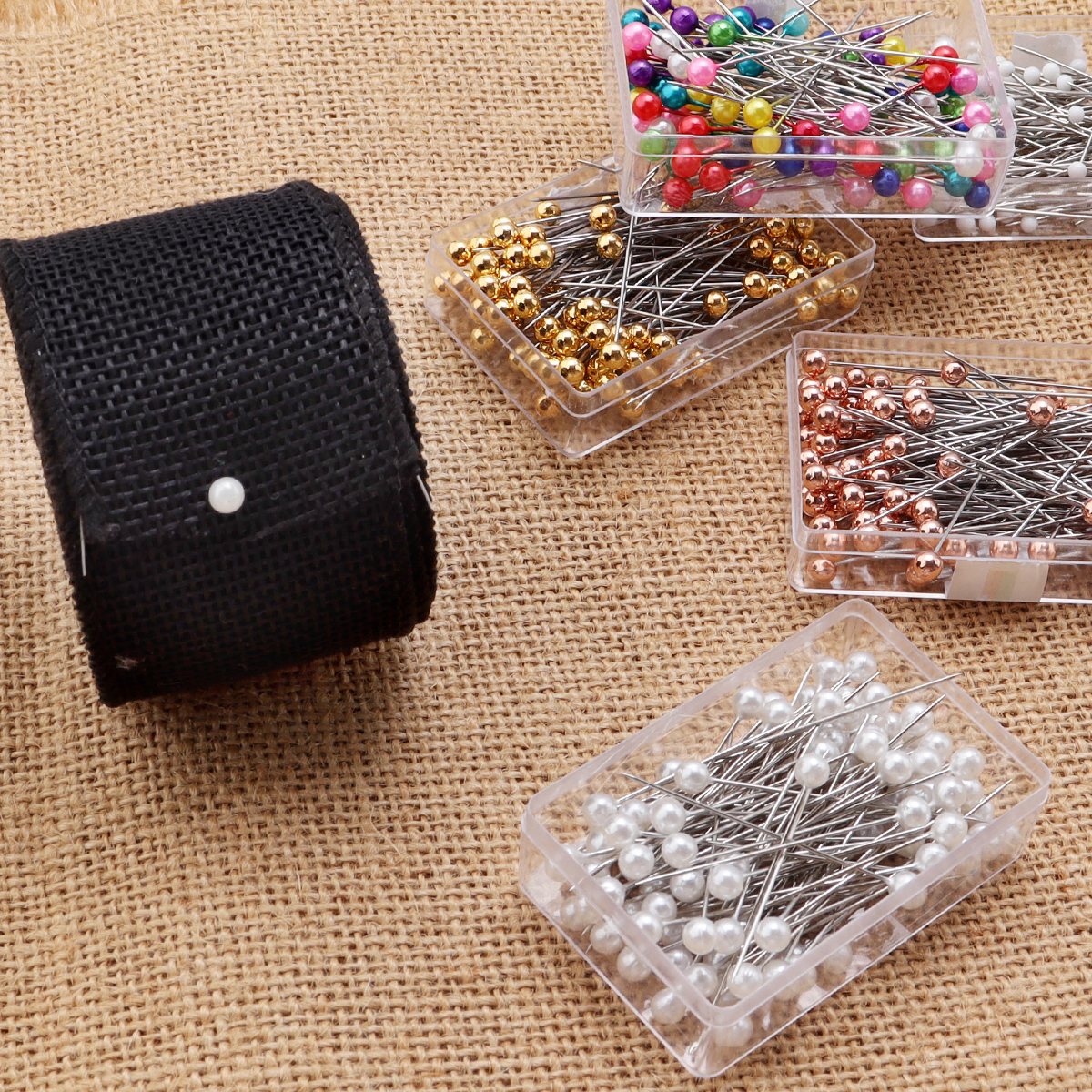 100Pcs Color Ball Head Pins St - Sewing Art ulasan dan harga