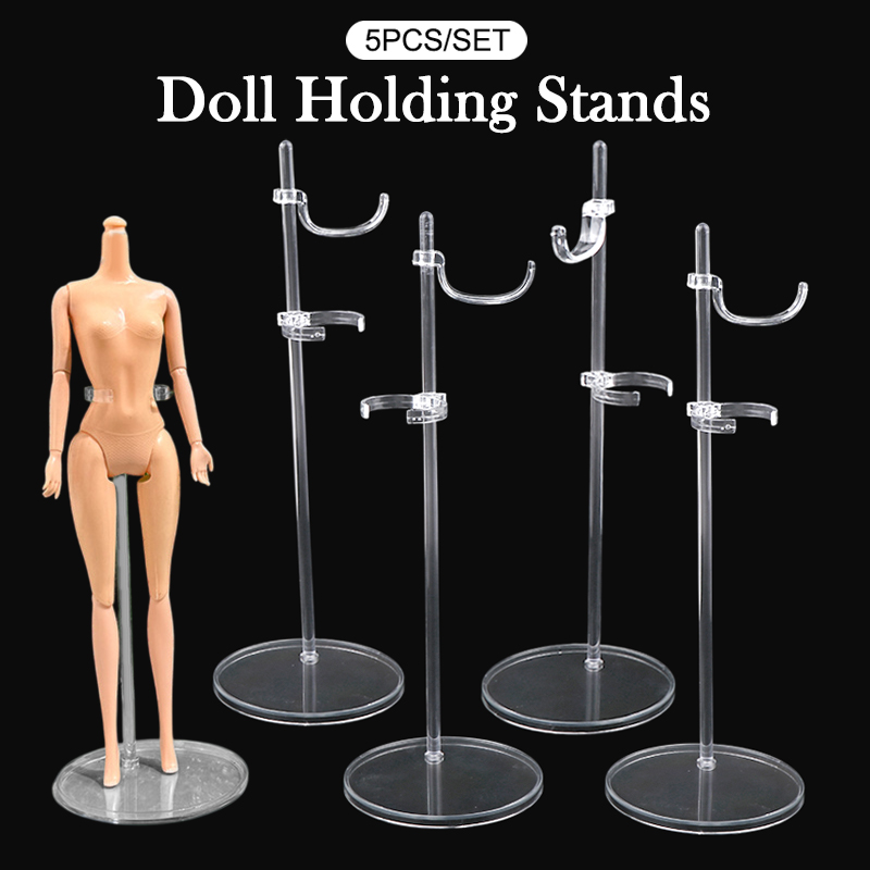 5Pcs Transparent Racks Mannequ - Dress Form Mannequin ulasan dan harga