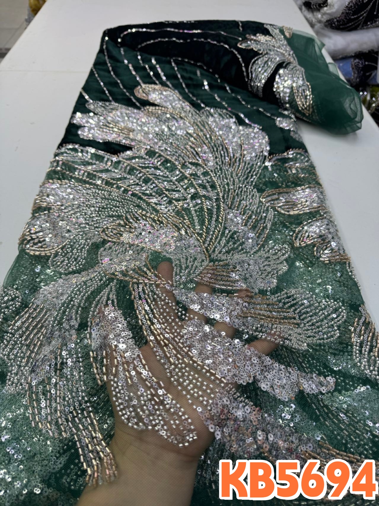 DREAMYALISI African Lace Fabri - Sewing Velvet Fabric ulasan dan harga