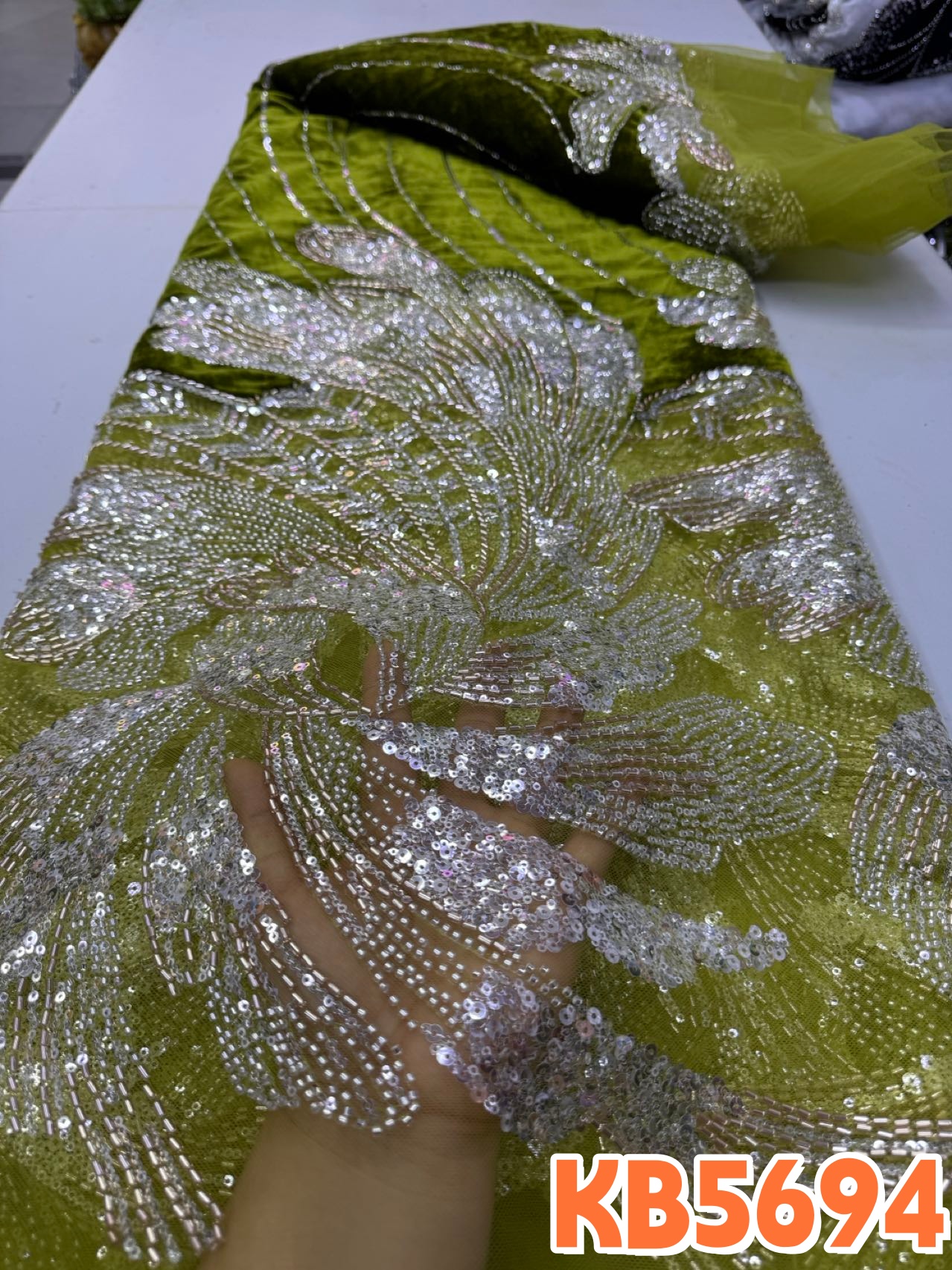 DREAMYALISI African Lace Fabri - Sewing Velvet Fabric ulasan dan harga