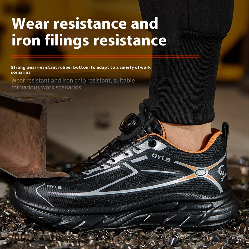 Mens Work Safety Boots Steel T - Sewing Nylon ulasan dan harga