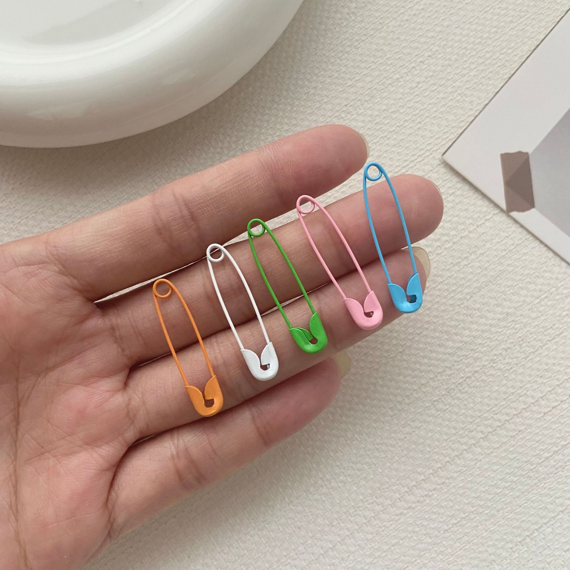10/50/100pcs Colorful Safety P - Sewing Label ulasan dan harga