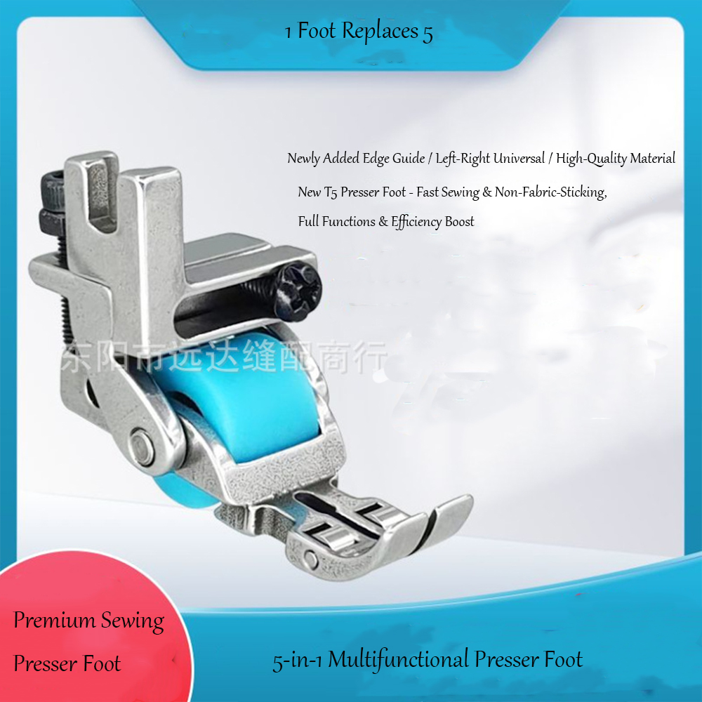 T5 3-Roller Left-Right Edge Gu - Textile Sewing Machines ulasan dan harga