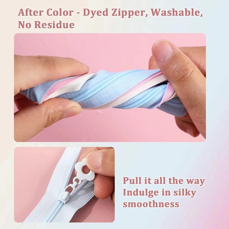 2.0 Meters Zipper + 5 Zipper H - Sewing Repair ulasan dan harga