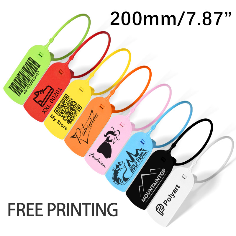 100Pcs Custom Clothing Hang Ta - Sewing Label ulasan dan harga