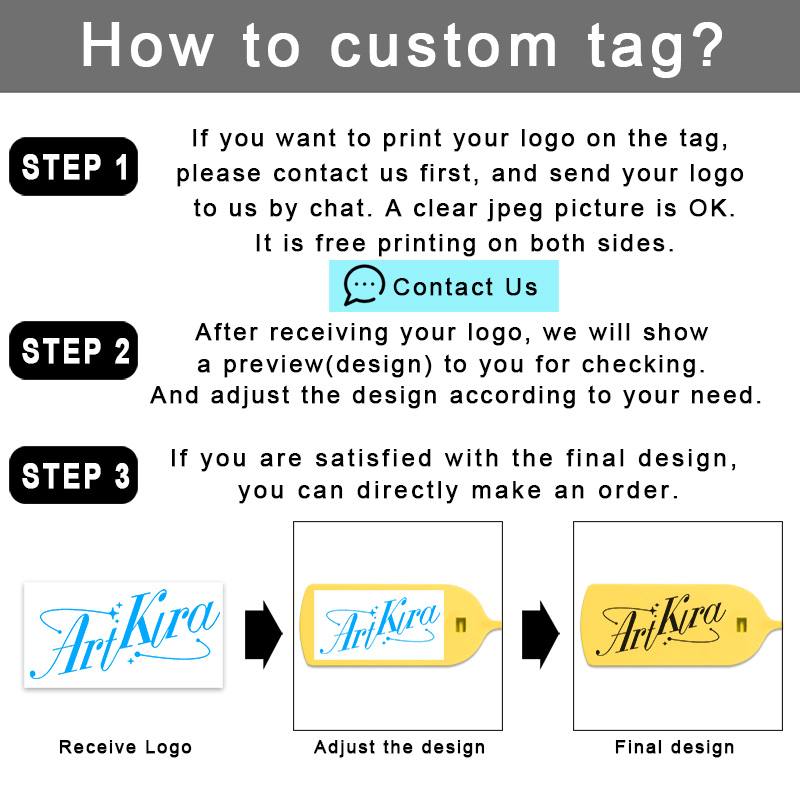 100Pcs Custom Clothing Hang Ta - Sewing Label ulasan dan harga