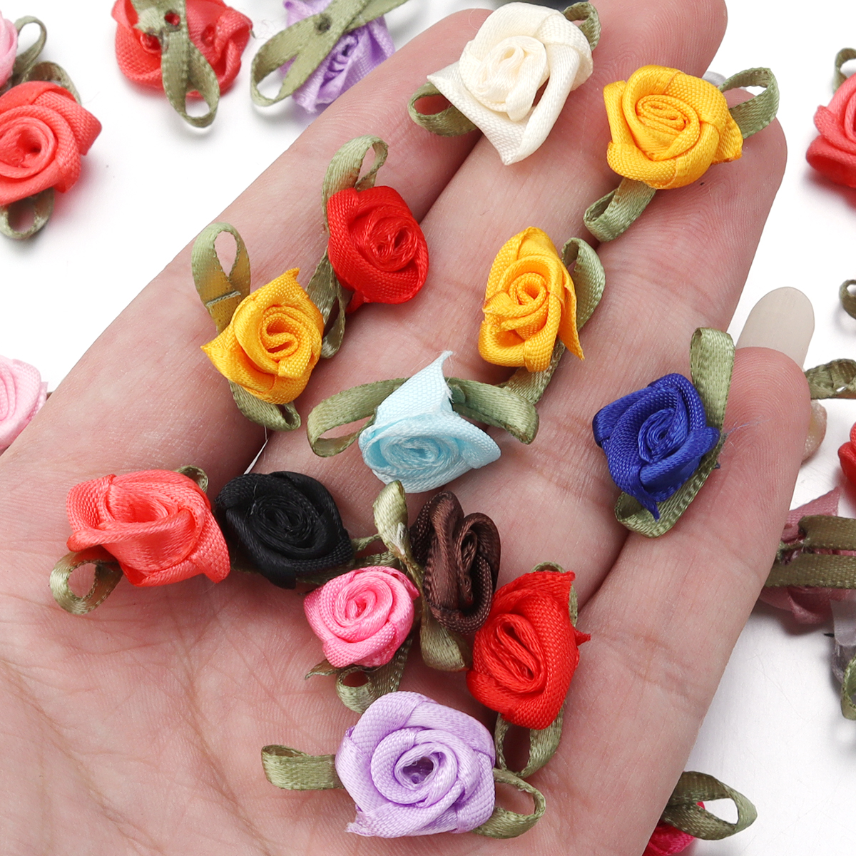 50Pcs 1.5x2.5cm 18 Colors For  - Sewing Art ulasan dan harga
