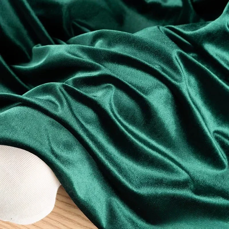 Solid Colored Velvet Fabric Fo - Sewing Velvet Fabric ulasan dan harga