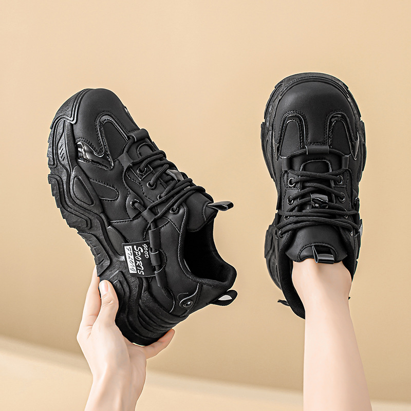 Dad's shoes for women in sprin - Sewing Nylon ulasan dan harga