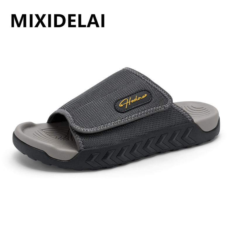 New Men Sports Slippers Outdoo - Sewing Net ulasan dan harga