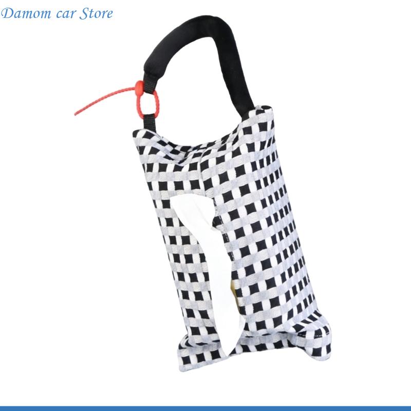 A2UC Car Headrest Tissue Box P - Pattern Tissue Paper ulasan dan harga