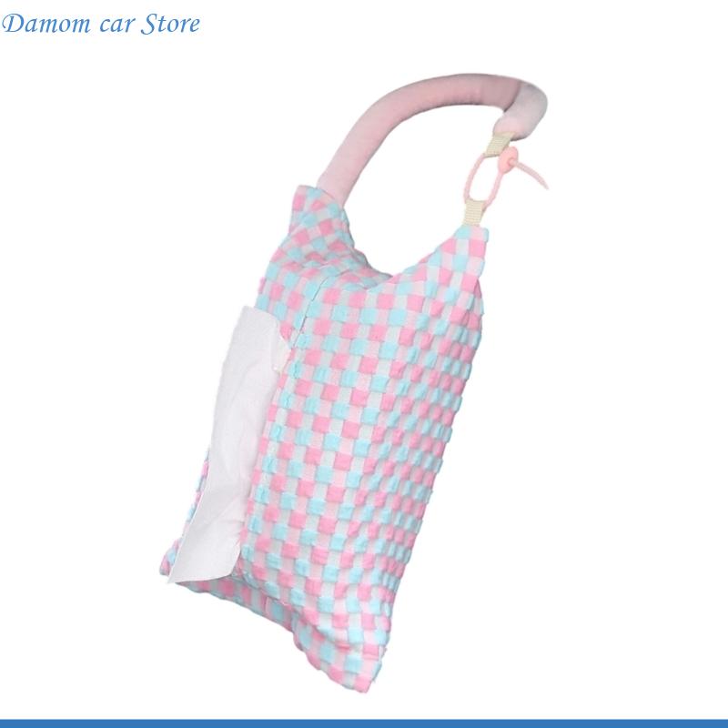 A2UC Car Headrest Tissue Box P - Pattern Tissue Paper ulasan dan harga