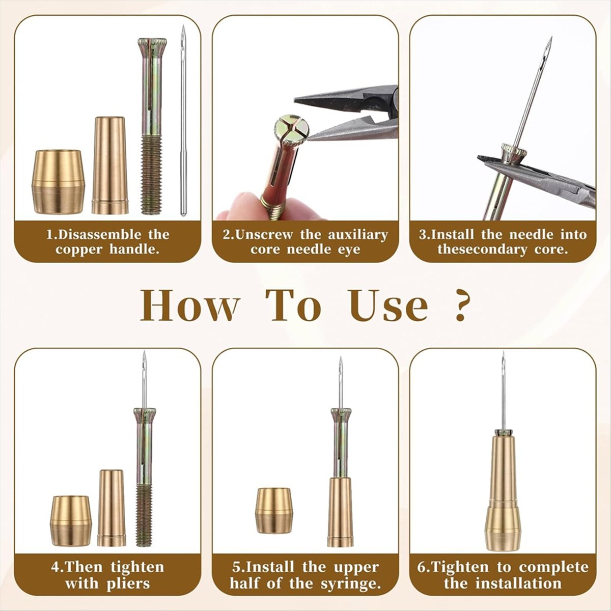 9pcs Leather Sewing Awl Kit wi - Sewing Repair ulasan dan harga