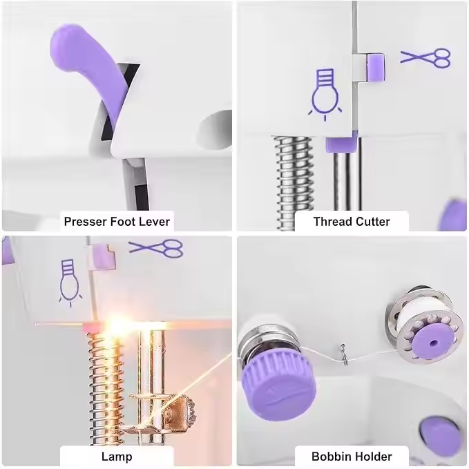 Mini Electric Domestic Home Us - Textile Sewing Factory ulasan dan harga