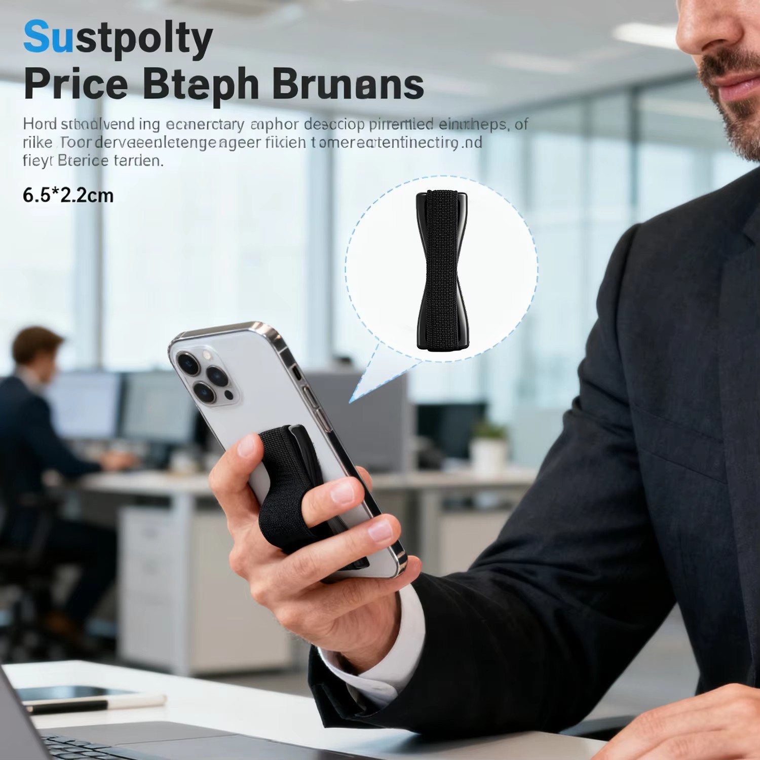 Portable Phone Grip Elastic St - Elastic Waistband Roll ulasan dan harga