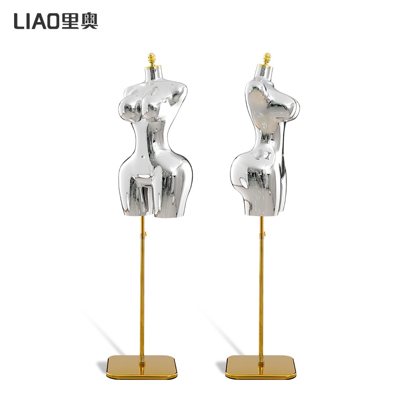boutique shop Chrome golden pl - Dress Form Mannequin ulasan dan harga