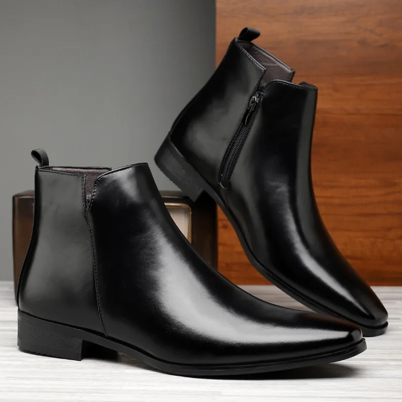 New Men's Boots Classics Chels - Sewing Nylon ulasan dan harga