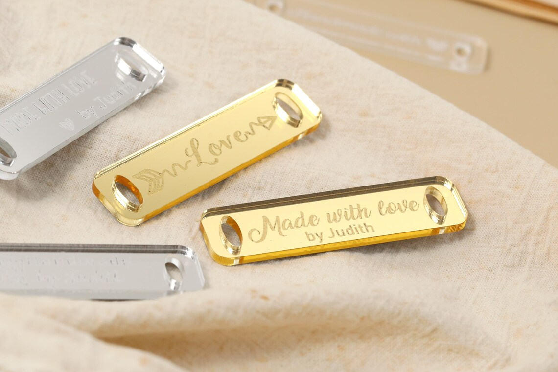 30/50/100pcs Personalized Hand - Sewing Label ulasan dan harga