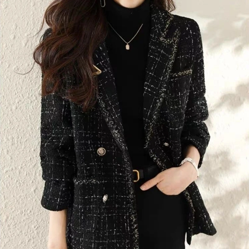 Women's 2025 New Autumn Winter - Sewing Tweed ulasan dan harga