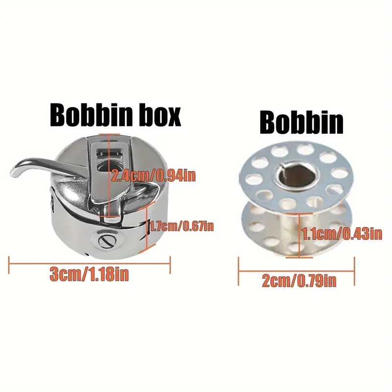 Bobbin Case and Metal Bobbins  - Sewing Art ulasan dan harga