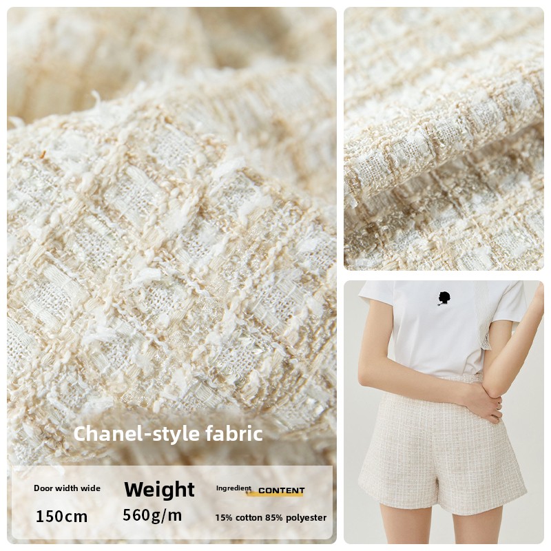 Plaid Tweed Fabric By The Mete - Sewing Tweed ulasan dan harga