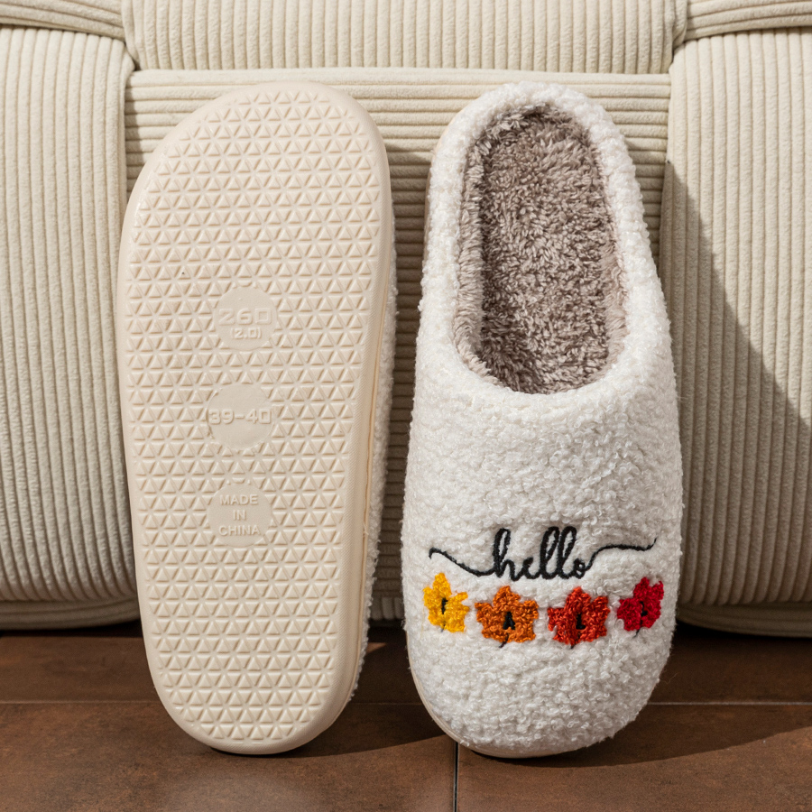 Winter Women's Slippers Indoor - Sewing House ulasan dan harga