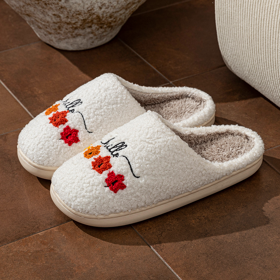 Winter Women's Slippers Indoor - Sewing House ulasan dan harga