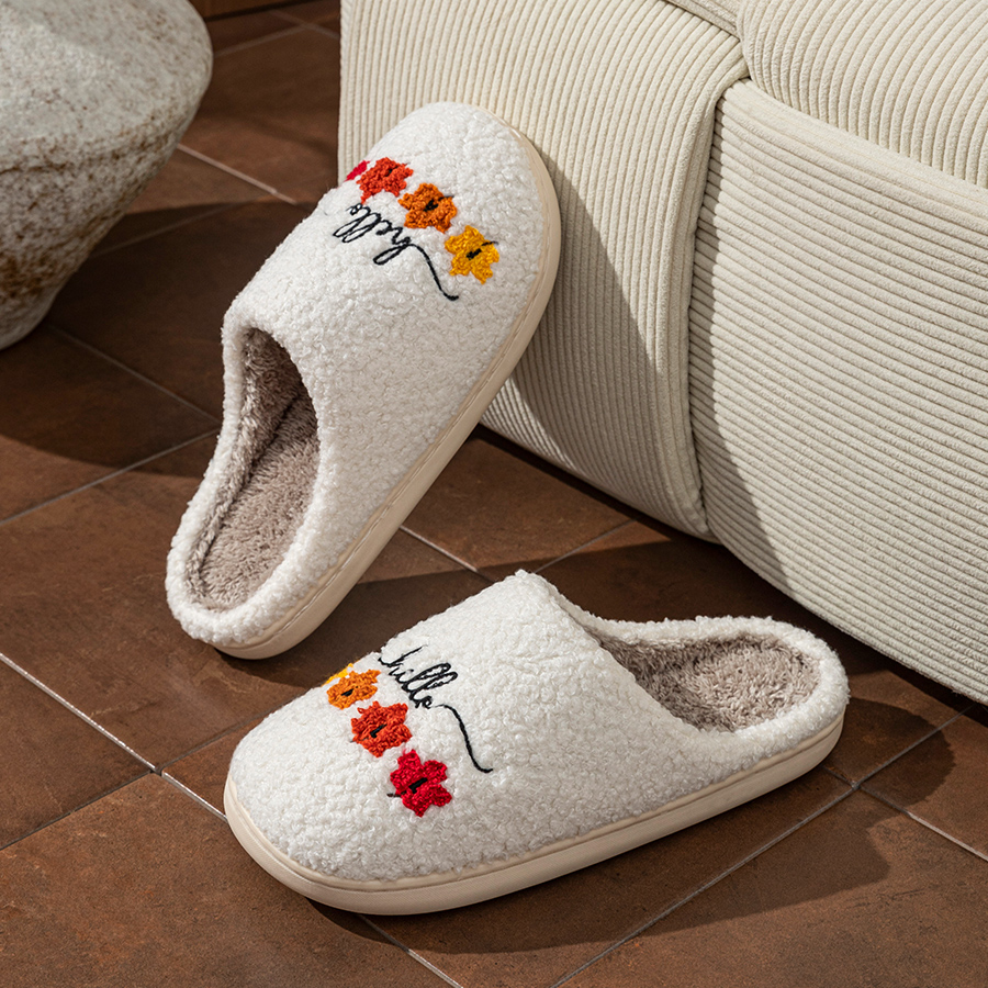 Winter Women's Slippers Indoor - Sewing House ulasan dan harga