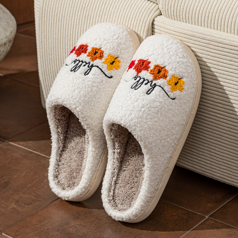 Winter Women's Slippers Indoor - Sewing House ulasan dan harga