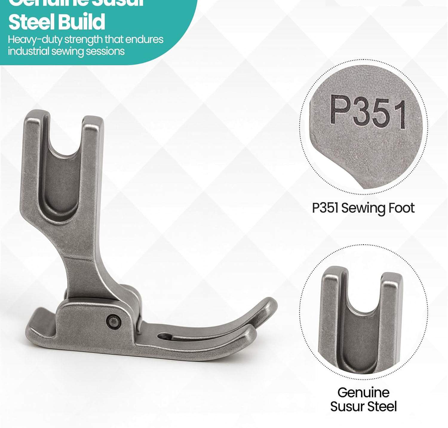 P351 Standard Presser Foot for - Textile Sewing Machines ulasan dan harga